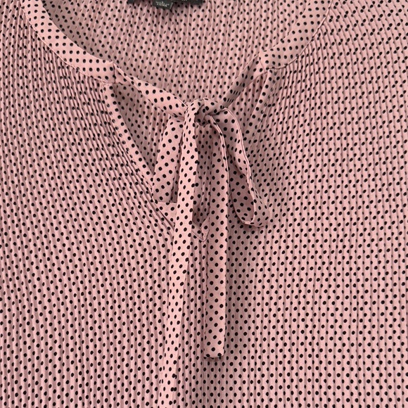 Adrianna Papell Mauve Textured Blouse - Picture 3 of 9